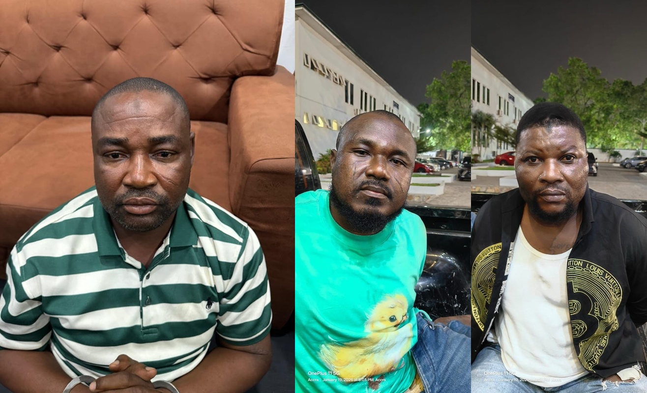 Adabraka Gold Robbery: Three More suspects Arrested in Ashaiman