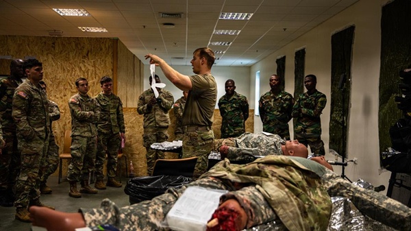 U.S. And Ghana Armed Forces Strengthen Medical Readiness At SETAF-AF