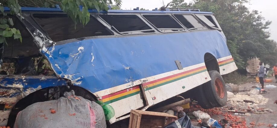13 Confirmed Dead In Three-Vehicle Crash Near Konongo On Kumasi-Accra Highway